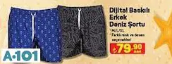 DİJİTAL BASKILI ERKEK DENİZ ŞORTU
